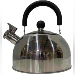 Home-X Whistling Tea Kettle Stainless Steel 2 Quart NIB NWT